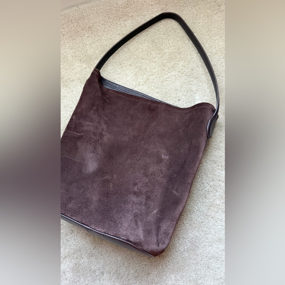 J.Crew Suede and Leather Berkley Bag